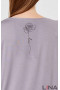 Блузка "Лина" 41101 (Серый)