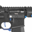 Страйкбольный автомат (Cyma) AR15 PDW Strike Industries AEG Platinum 7 inch (Blue)
